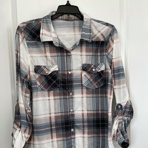 Fashion nova flannel shirt